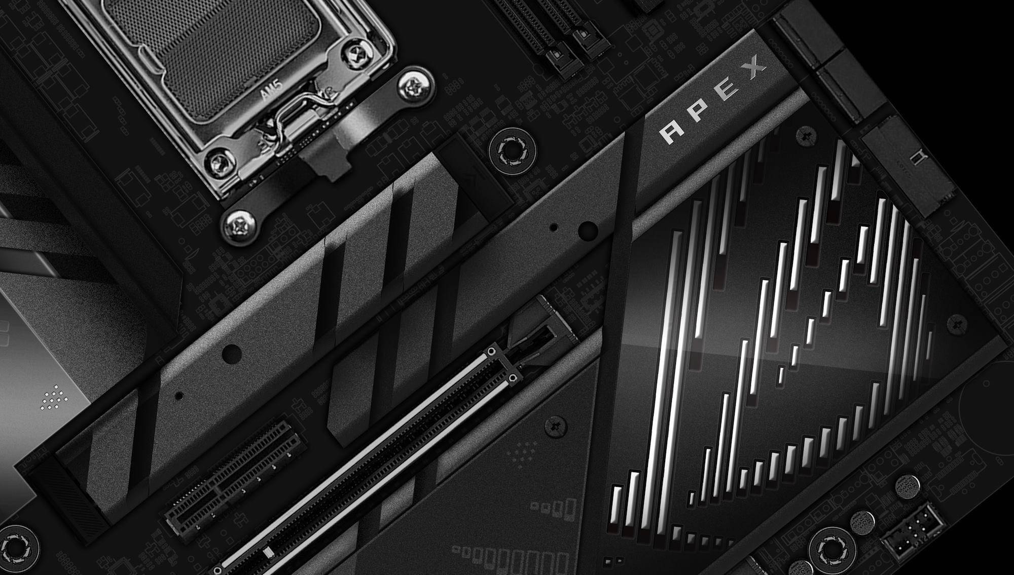 华硕 ROG 官宣首款超频取向 AMD 主板 Crosshair X870E Apex